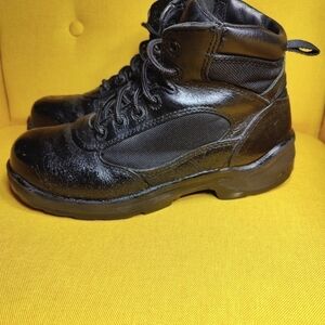 WORX by Red Wing Rugged Waterproof Black Boots Mens Shoe Size 8